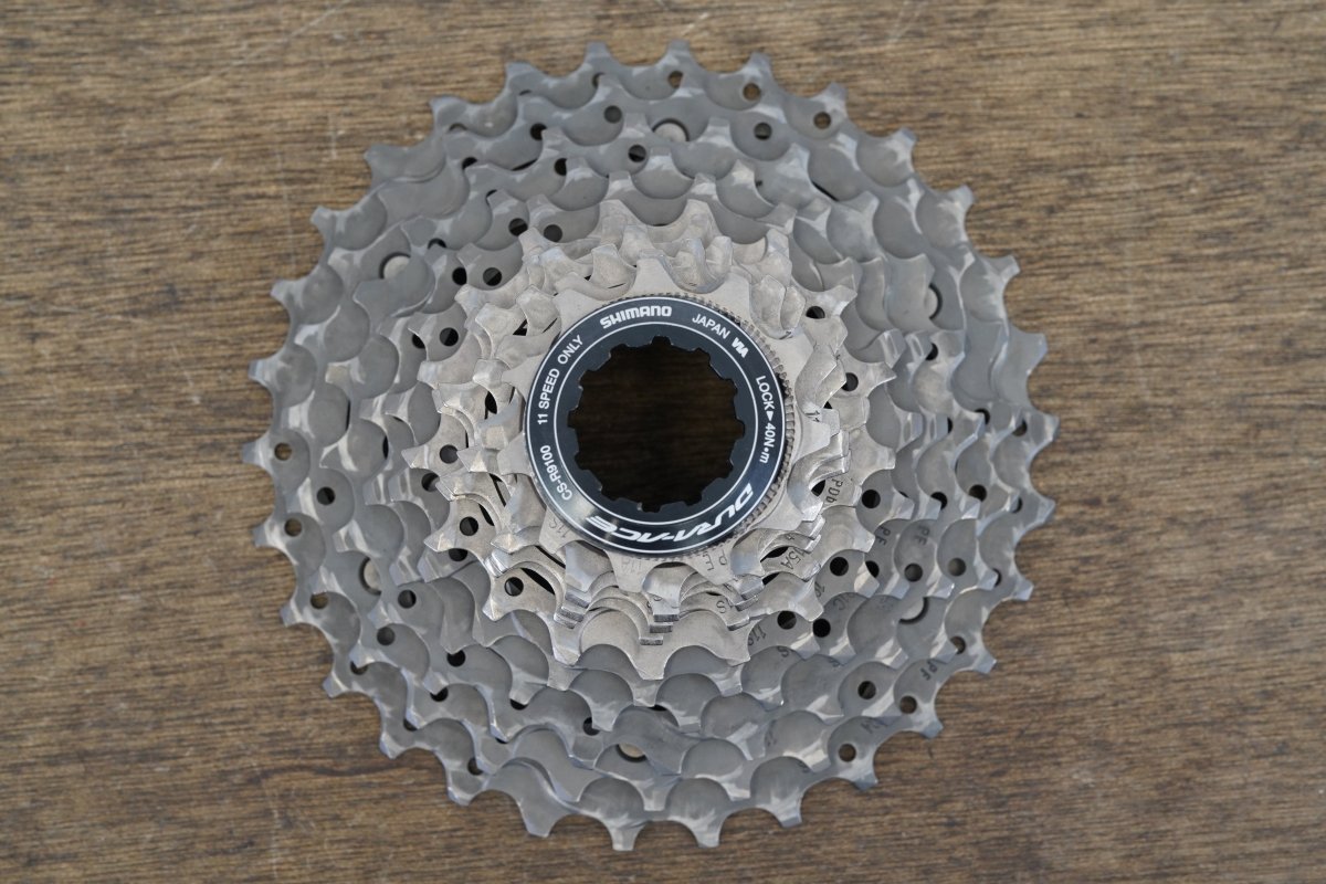 11-30T Shimano Dura-Ace CS-R9100 11 Speed Road Cassette 206g 9100