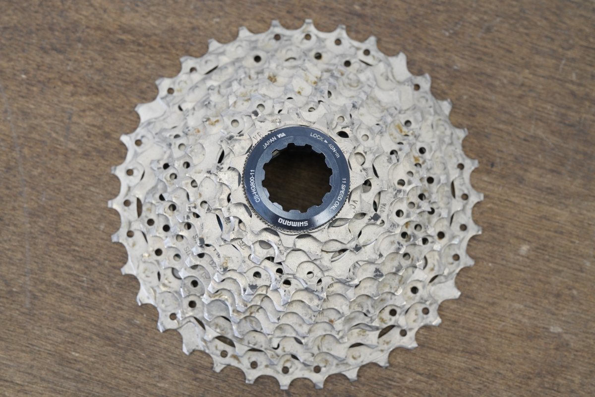 11-34T Shimano Ultegra CS-HG800-11 11 Speed Cassette 337g