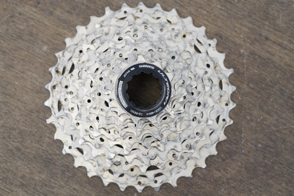 11-34T Shimano Ultegra CS-R8101 12 Speed Cassette 338g 8101 R8100