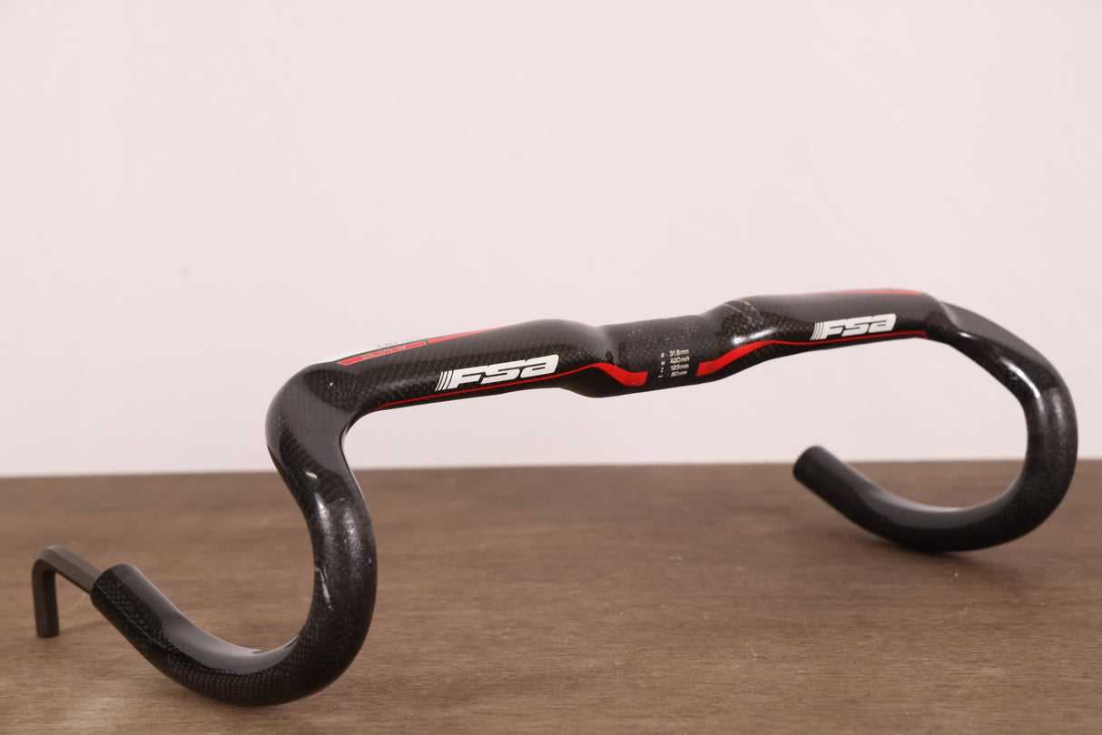 42cm FSA K-Wing Aero Carbon Road Handlebar 31.8mm