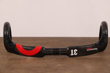 42cm 3T Aeronova Team Carbon Aero Road Handlebar 31.8mm