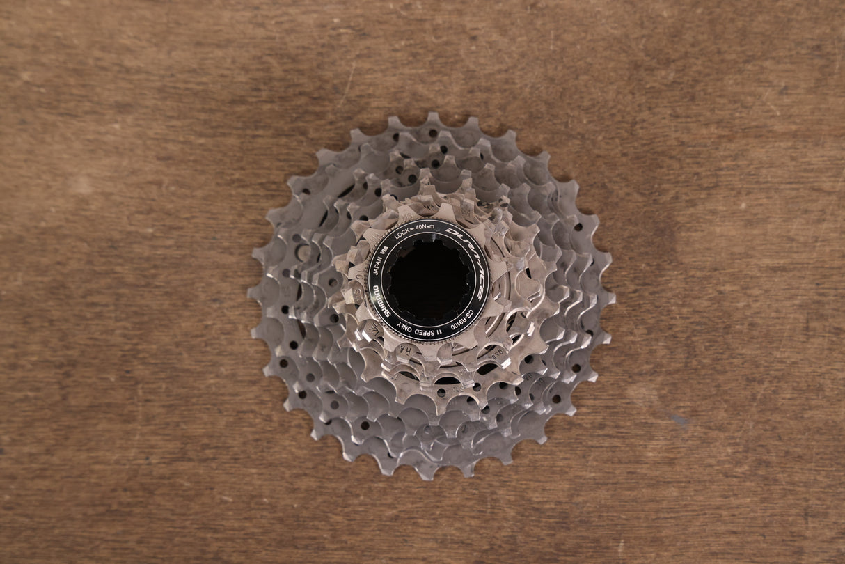 11-28T Shimano Dura-Ace CS-R9100 11 Speed Road Cassette 196g 9100