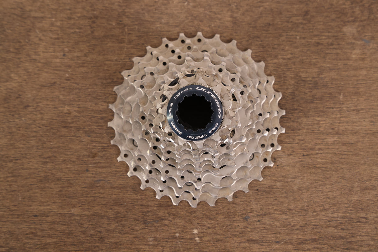 11-30T Shimano Ultegra CS-R8000 11 Speed Cassette 267g 8000