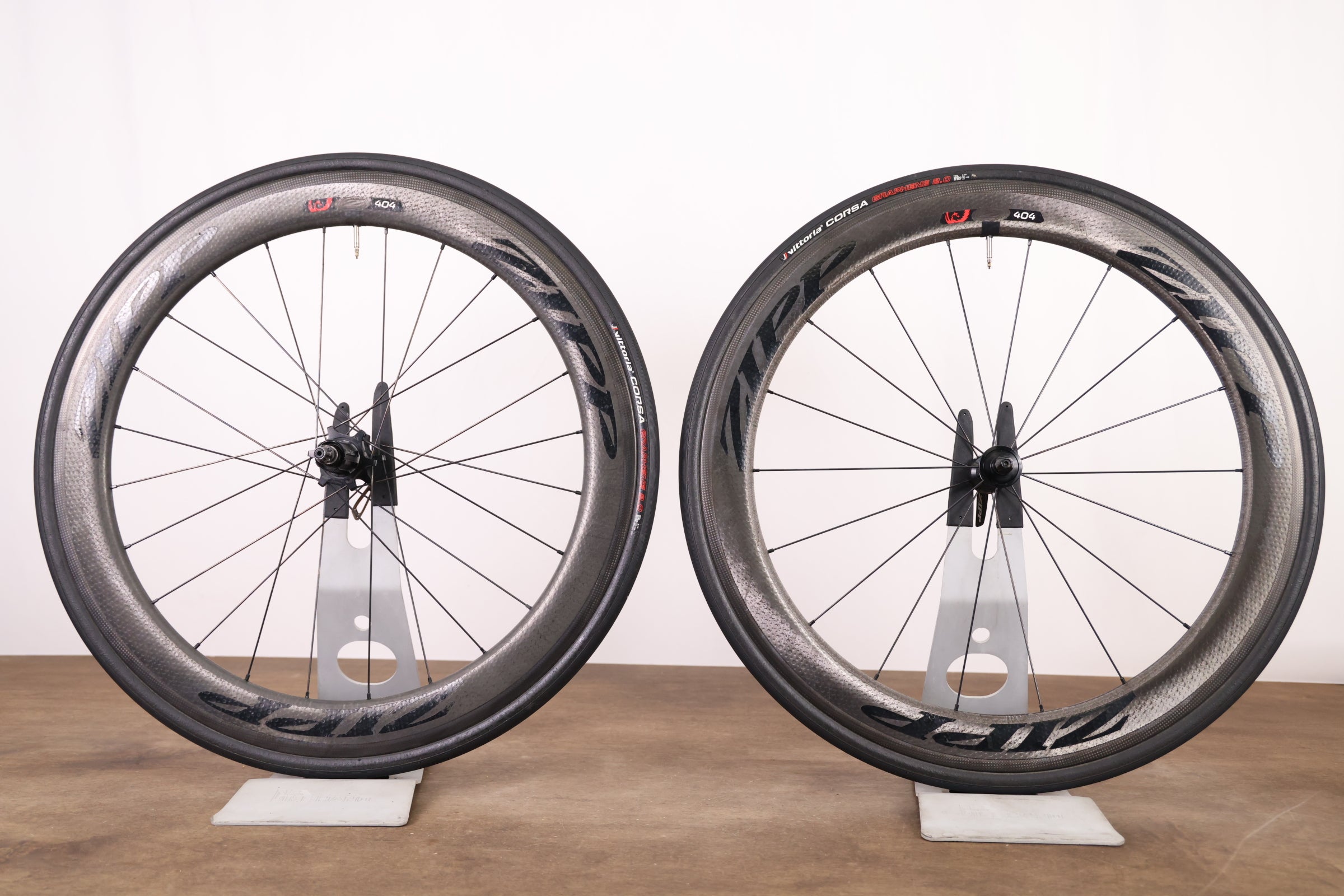 Zipp 404 Firecrest 77/177 Carbon Clincher Rim Brake Wheelset 11