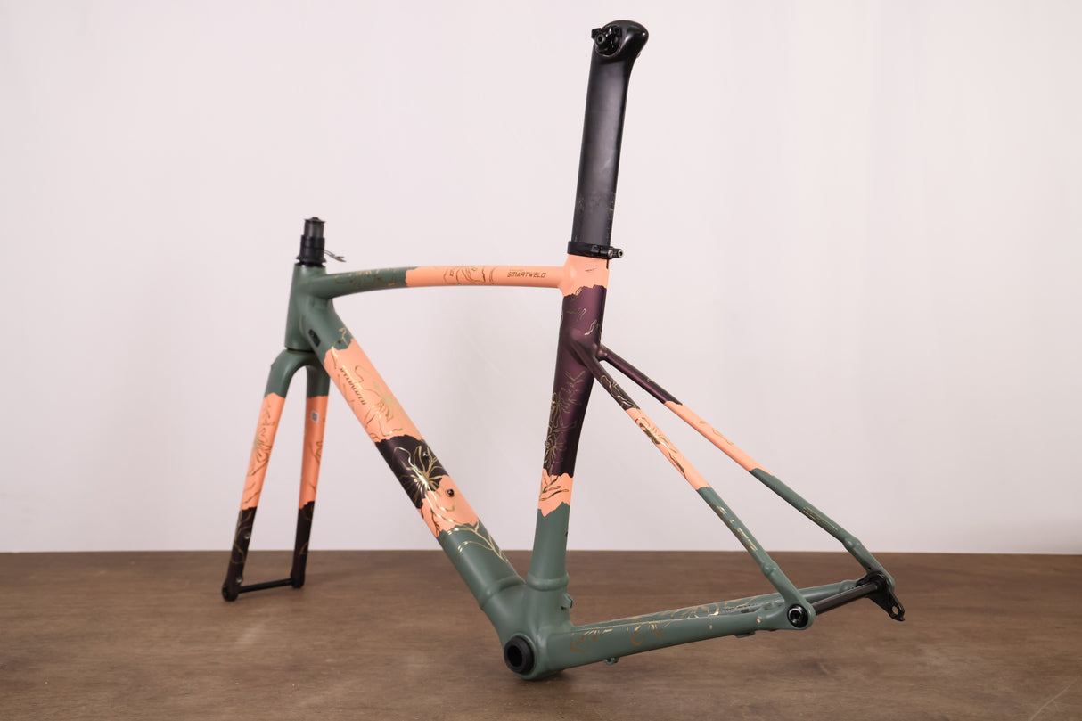 52cm Specialized Allez Sprint Forest Fire Alloy Disc Brake Road Frameset