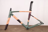 52cm Specialized Allez Sprint Forest Fire Alloy Disc Brake Road Frameset
