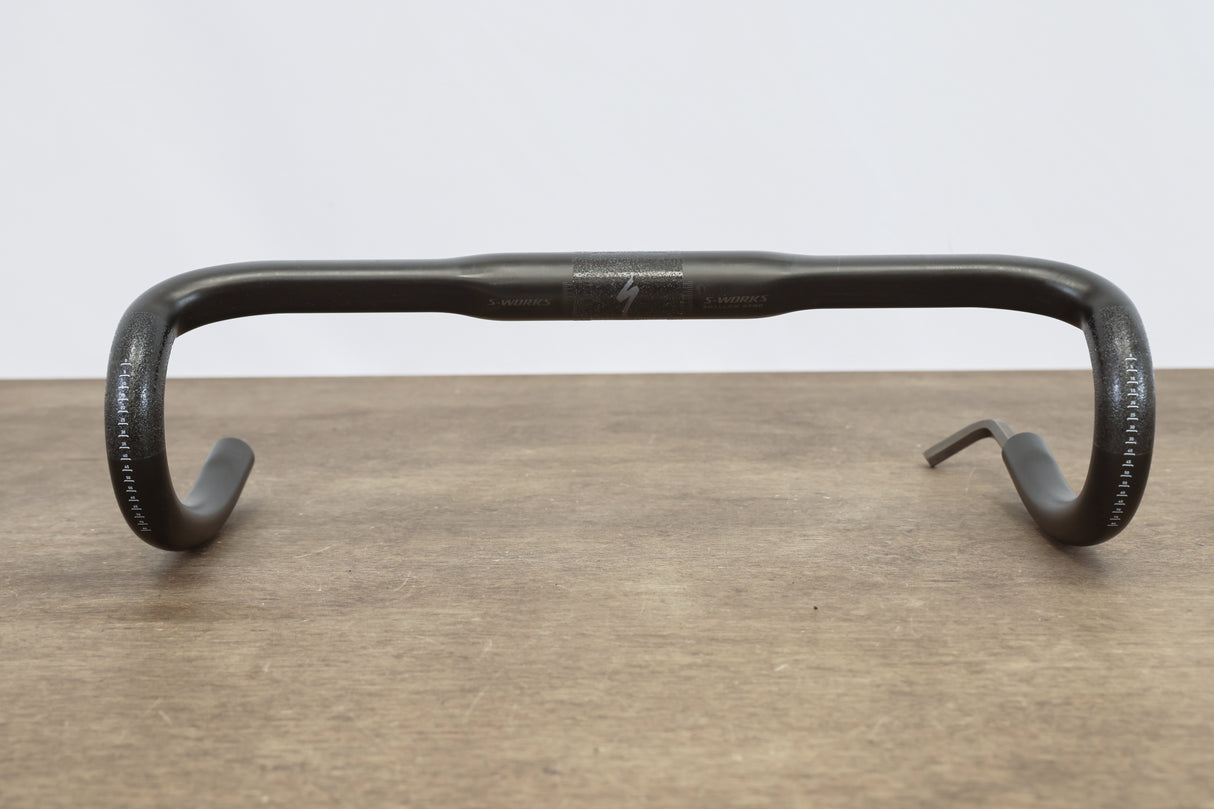 42cm Specialized S-WORKS Shallow Bend Carbon Compact Road Handlebar 31.8mm
