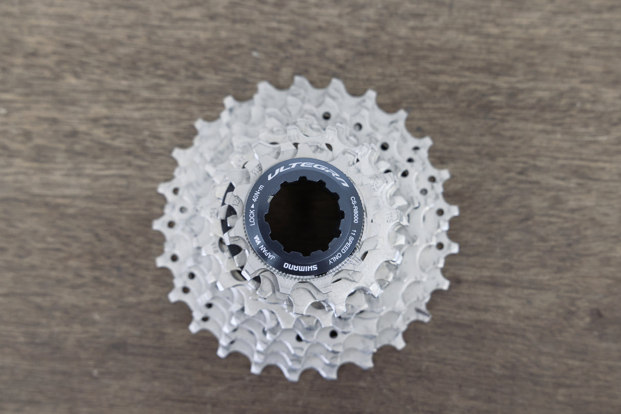 11-25T Shimano Ultegra CS-R8000 11 Speed Cassette 221g 8000