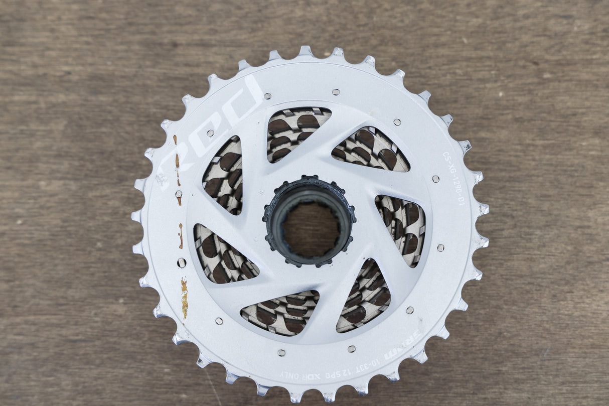 10-33T SRAM Red AXS CS-XG-1290-D1 12 Speed XDR Road Cassette 211g