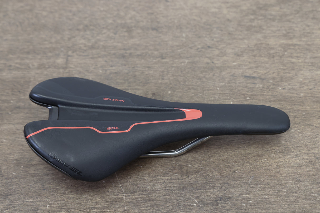 138mm Giant Contact SL Particle Flow SST Alloy Rail Road Saddle 229g