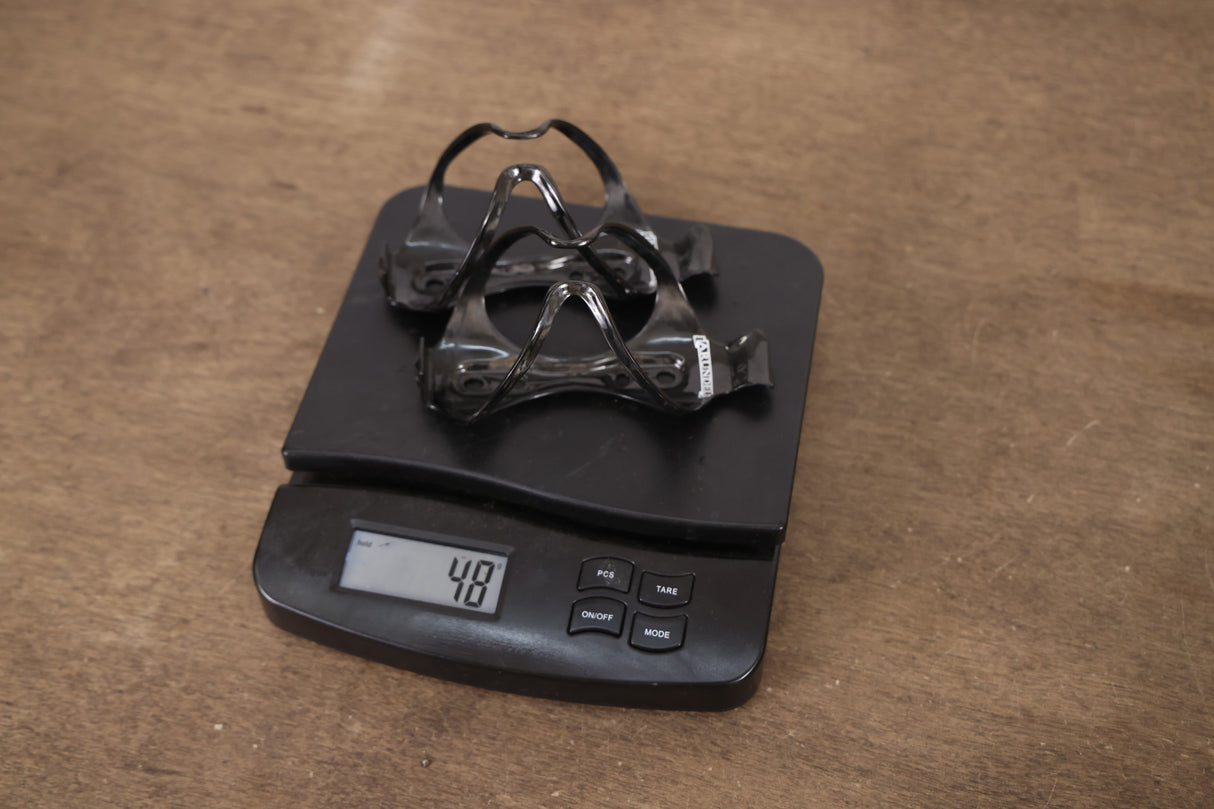 (2) Arundel Mandible Carbon Water Bottle Cages 48g