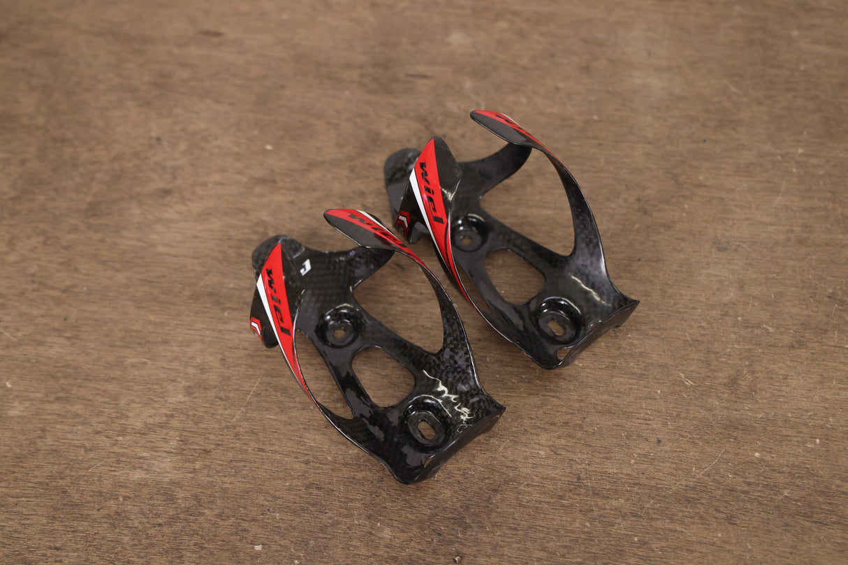 (2) Wiel Carbon Water Bottle Cages 51g