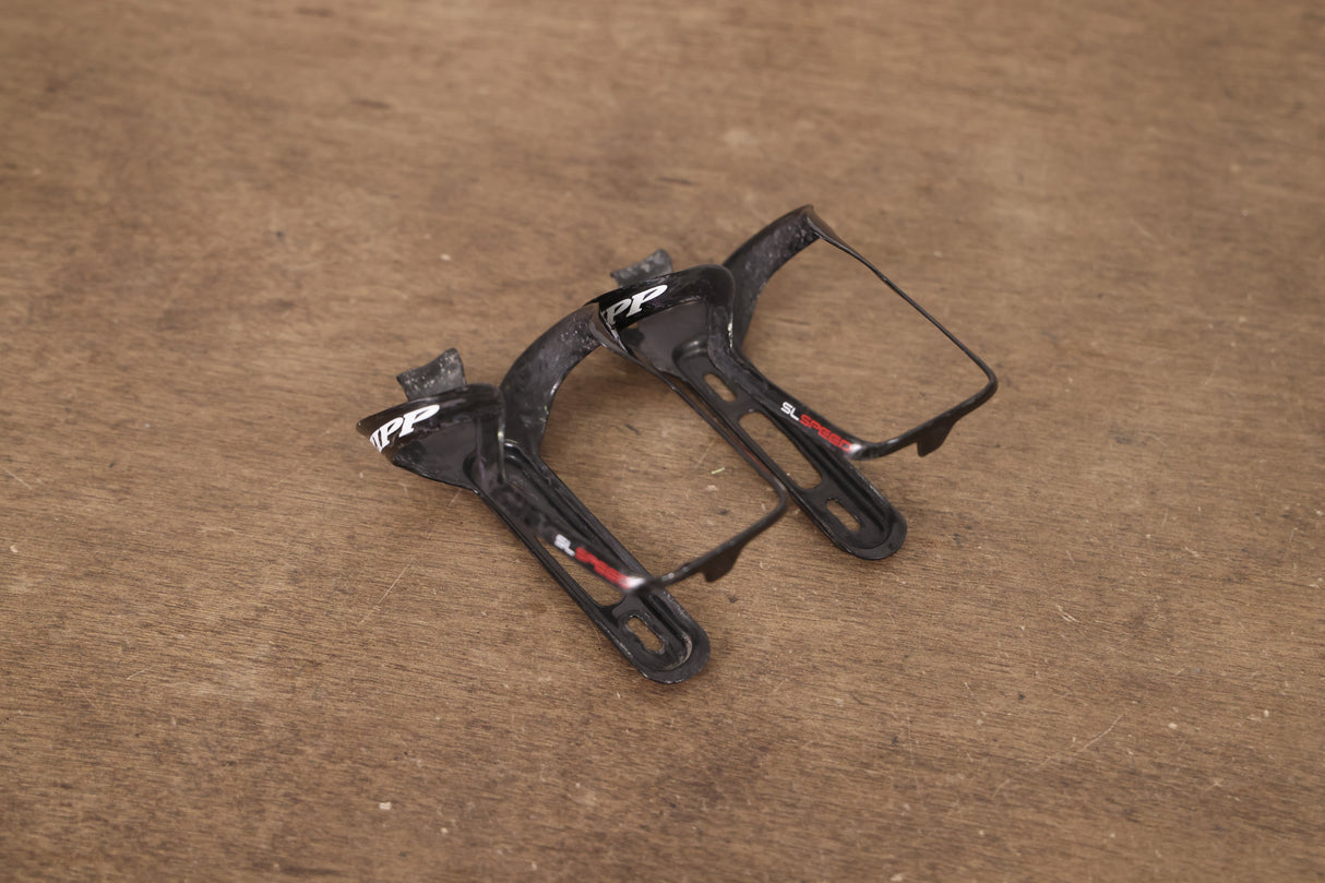 (2) Zipp SL Speed Carbon Water Bottle Cages 33g