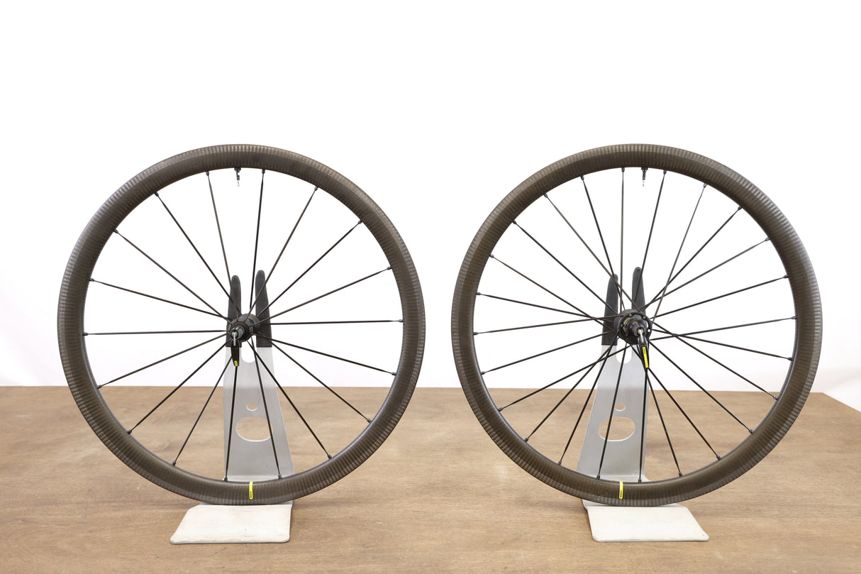 Mavic Cosmic SL 40 Carbon Tubeless Clincher Rim Brake Wheelset 11 Speed