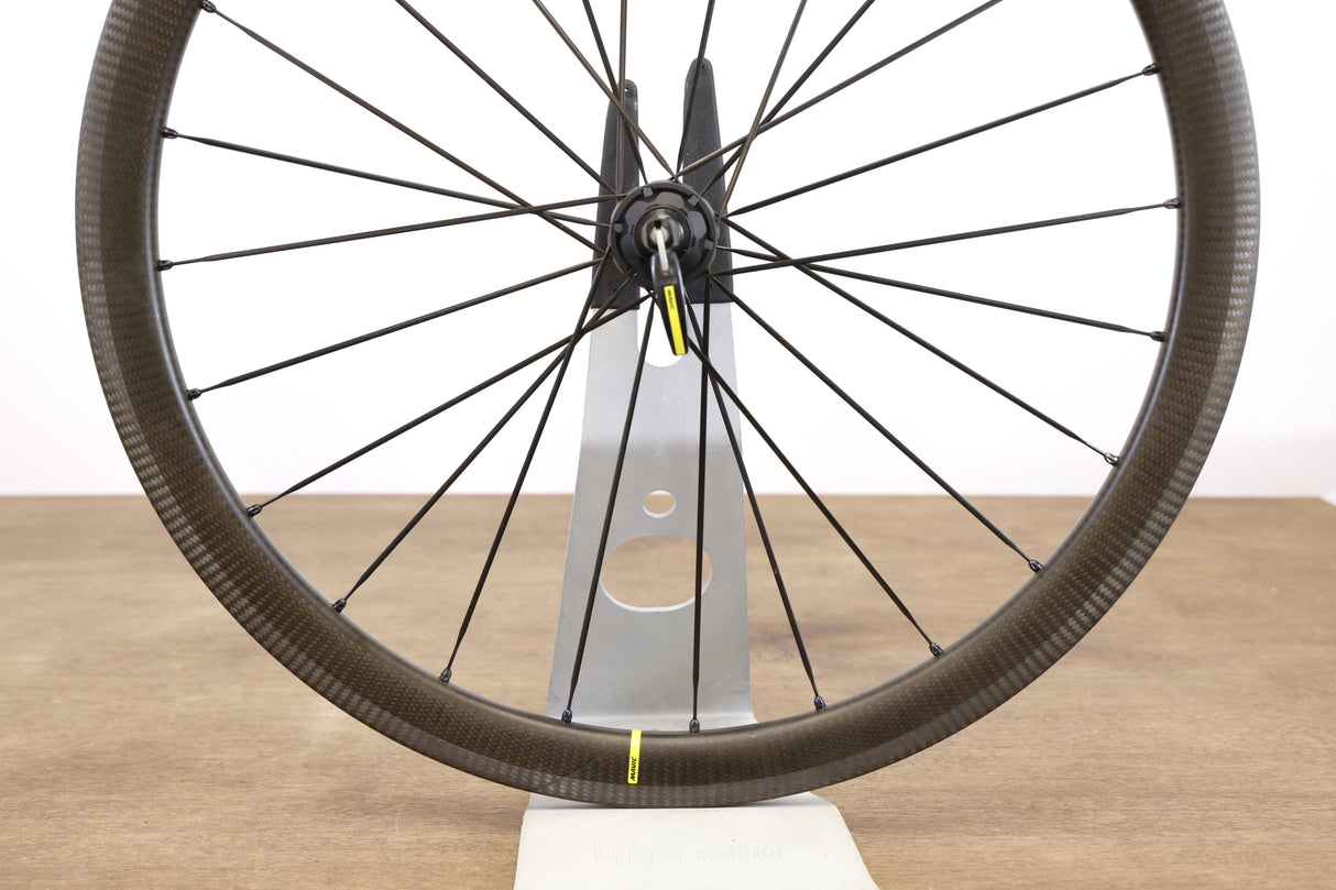Mavic Cosmic SL 40 Carbon Tubeless Clincher Rim Brake Wheelset 11 Speed