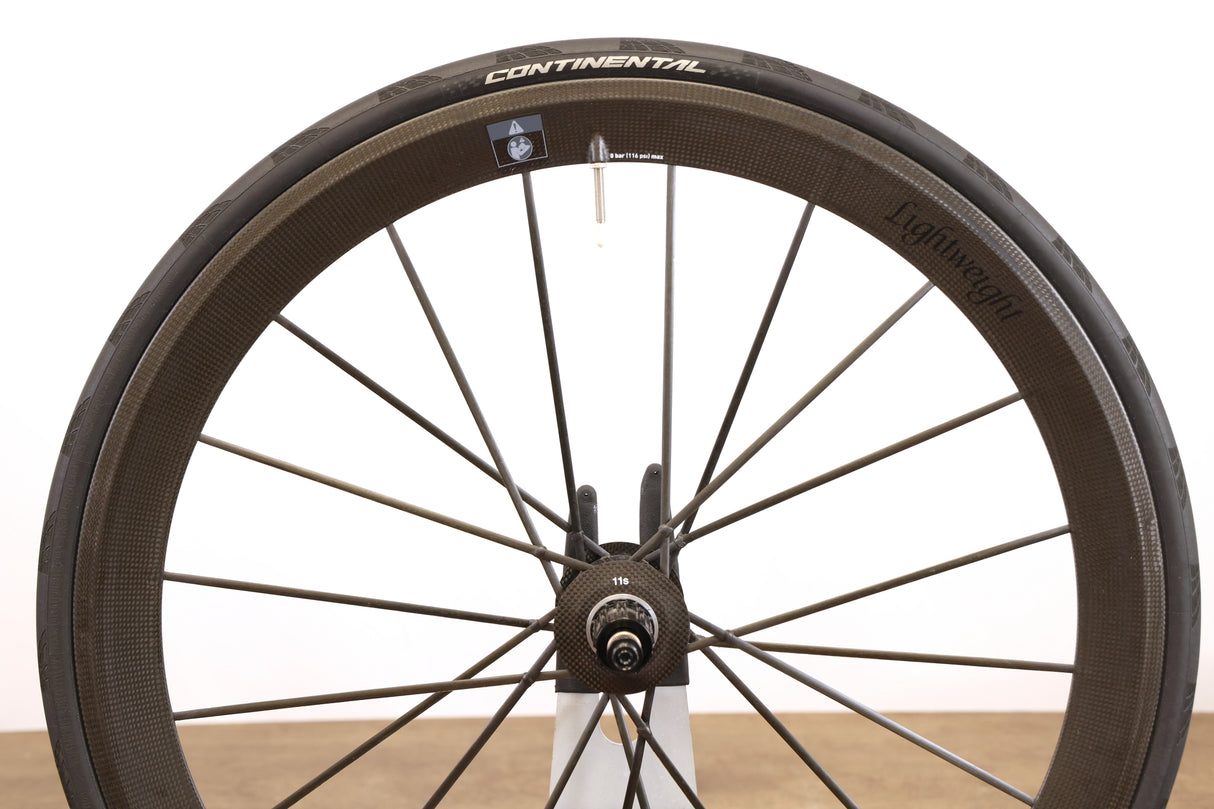 Lightweight Meilenstein Carbon Clincher Rim Brake Wheelset Shimano/SRAM 11 Speed