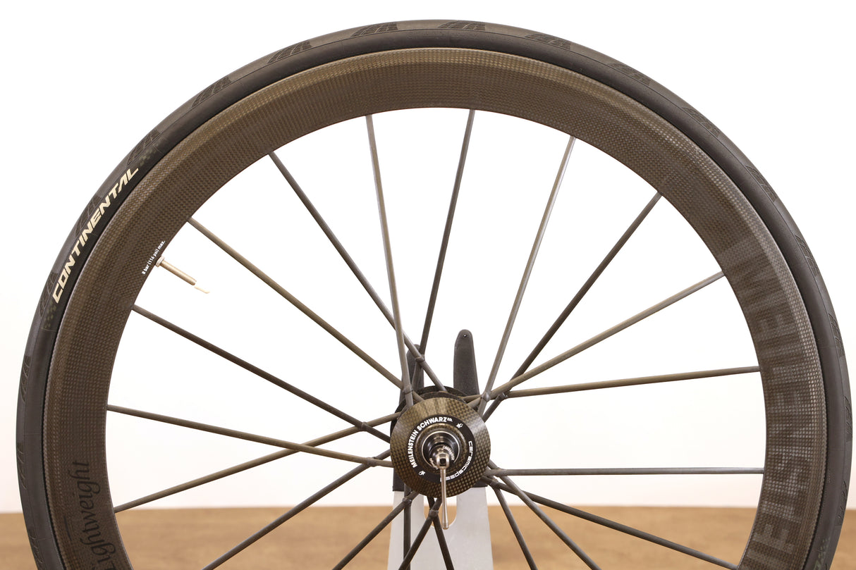 Lightweight Meilenstein Carbon Clincher Rim Brake Wheelset Shimano/SRAM 11 Speed