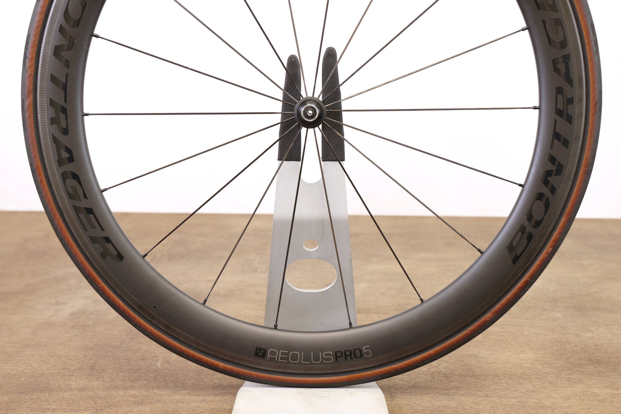 Bontrager Aeolus Pro 5 TLR Carbon Tubeless Clincher Rim Brake Wheelset 11 Speed