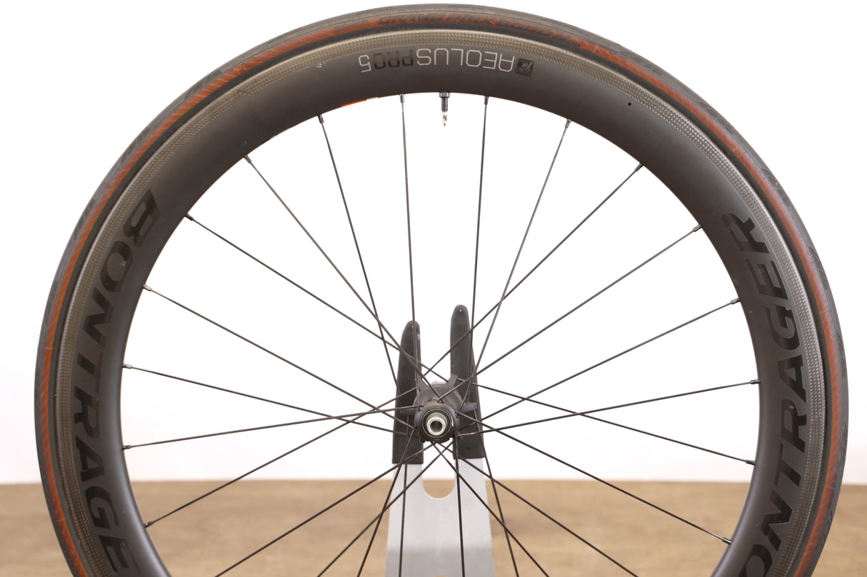 Bontrager Aeolus Pro 5 TLR Carbon Tubeless Clincher Rim Brake Wheelset 11 Speed
