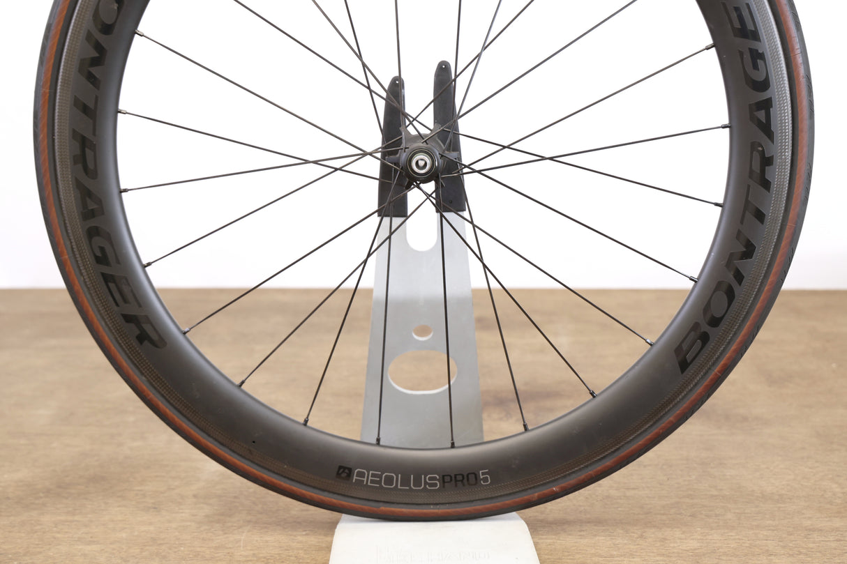 Bontrager Aeolus Pro 5 TLR Carbon Tubeless Clincher Rim Brake Wheelset 11 Speed