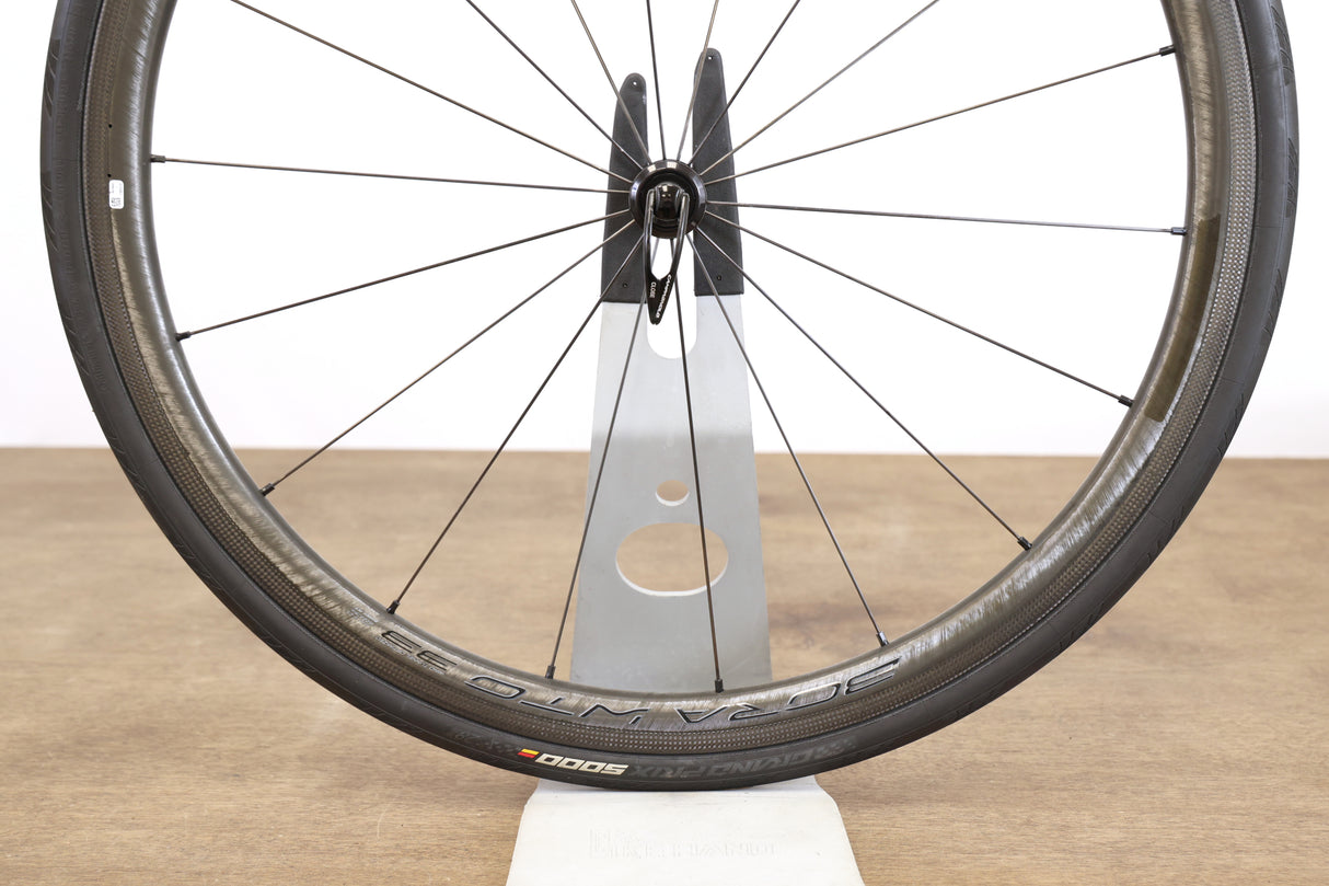 Campagnolo Bora WTO 33 Carbon Tubeless Rim Brake Wheelset Campagnolo 11 Speed