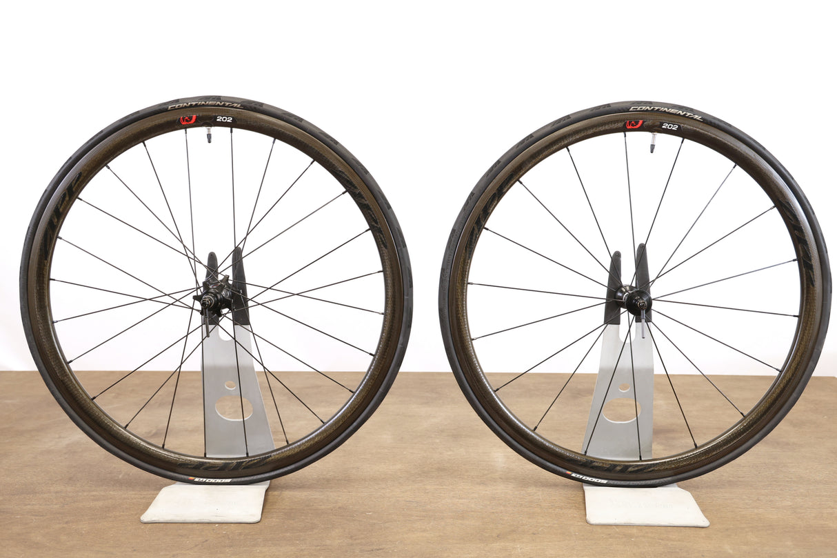 Zipp 202 Firecrest 77/177 Carbon Clincher Rim Brake Wheelset 11 Speed