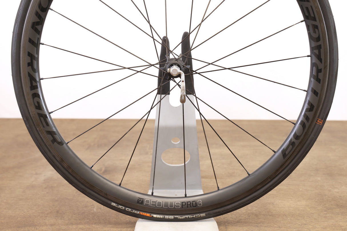 Bontrager Aeolus Pro 3 TLR Carbon Tubeless Clincher Rim Brake Wheelset 11 Speed