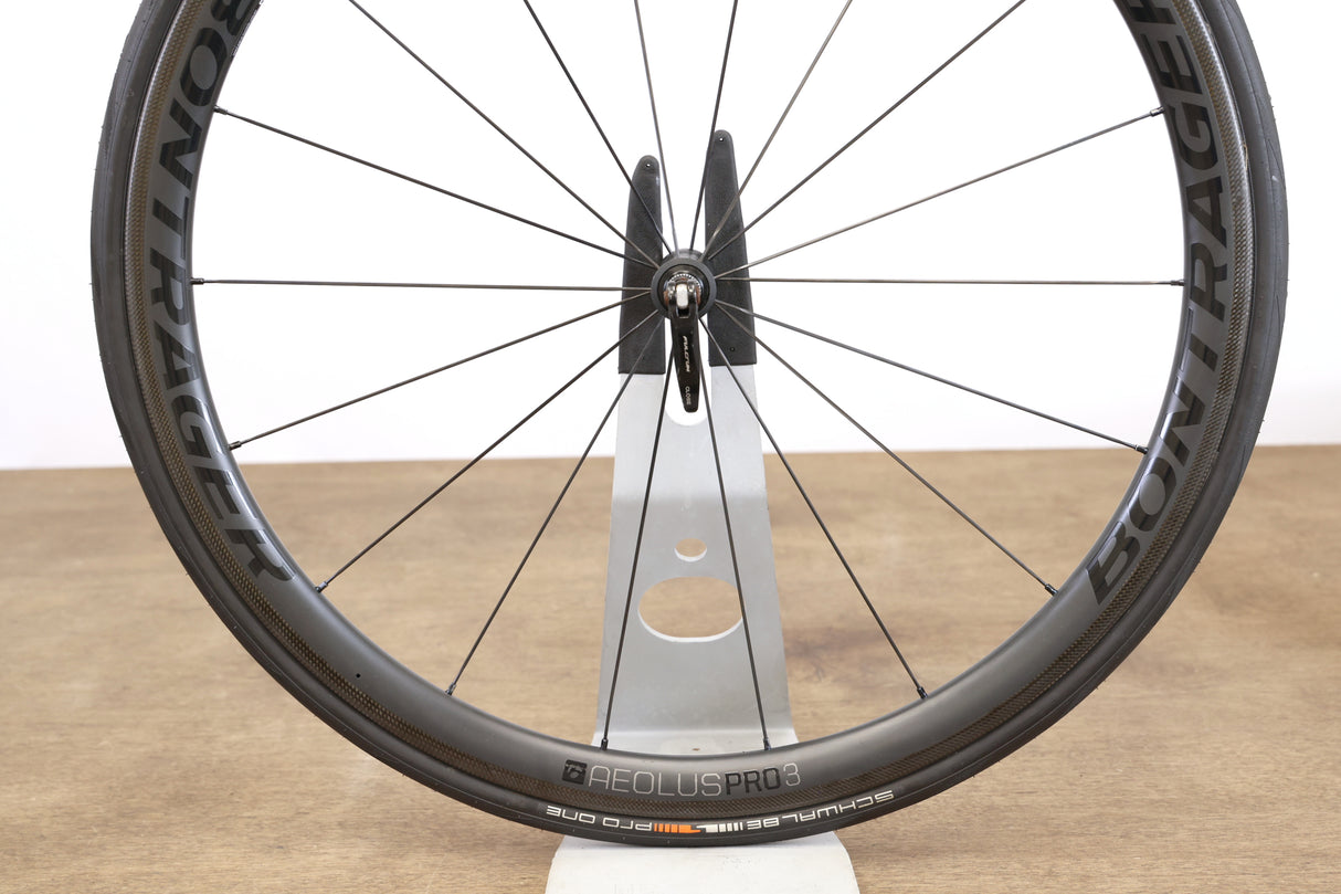 Bontrager Aeolus Pro 3 TLR Carbon Tubeless Clincher Rim Brake Wheelset 11 Speed
