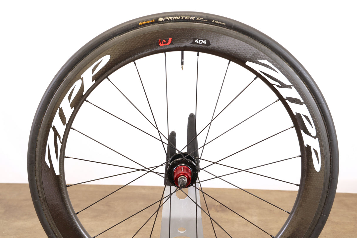 REAR Zipp 404 Firecrest 88/188 Tubular Carbon Rim Brake Wheel 11 Speed