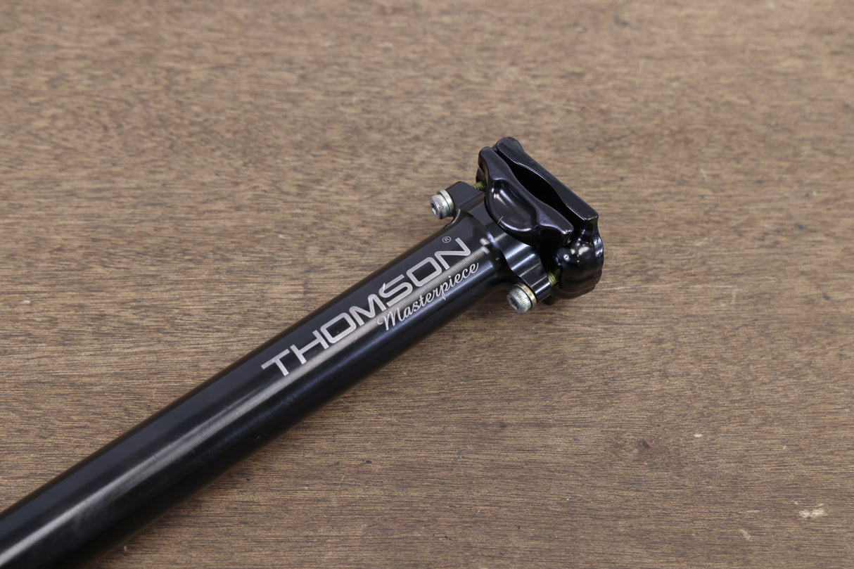 27.2mm Thomson Masterpiece 0 Setback Alloy Road Seatpost