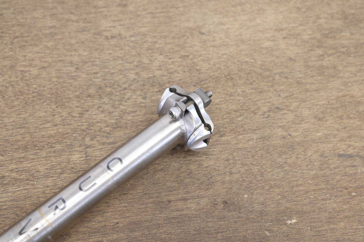27.2mm Curve Titanium 0 Setback Road Seatpost