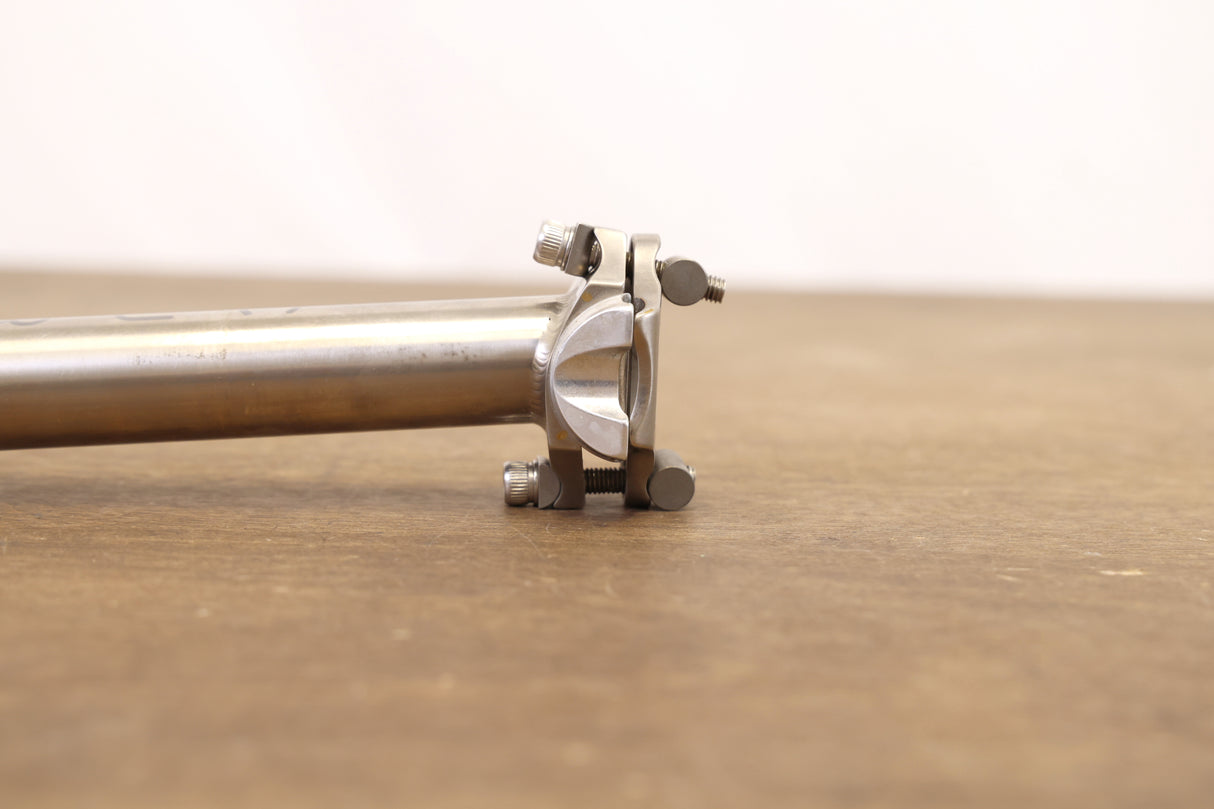 27.2mm Curve Titanium 0 Setback Road Seatpost