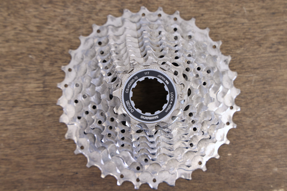 11-32T Shimano Ultegra CS-HG500-10 10 Speed Cassette 357g