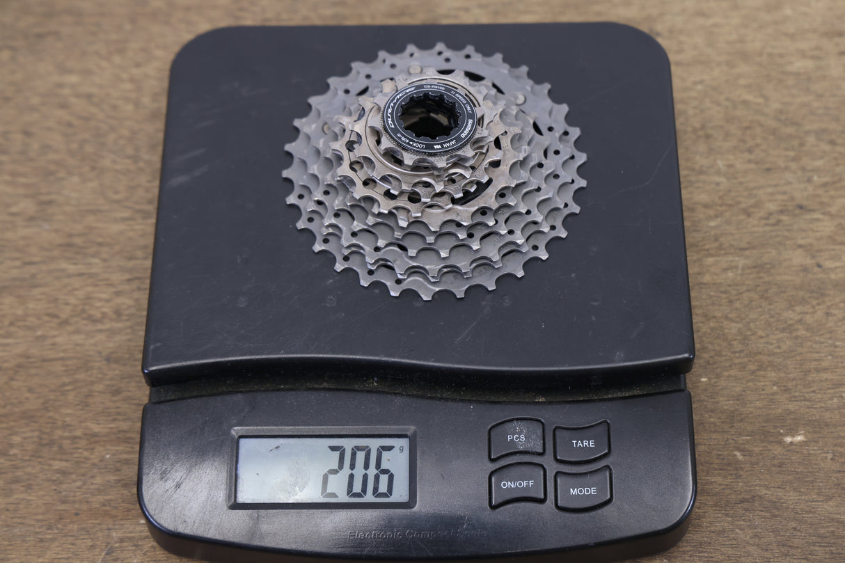 11-30T Shimano Dura-Ace CS-R9100 11 Speed Road Cassette 206g 9100