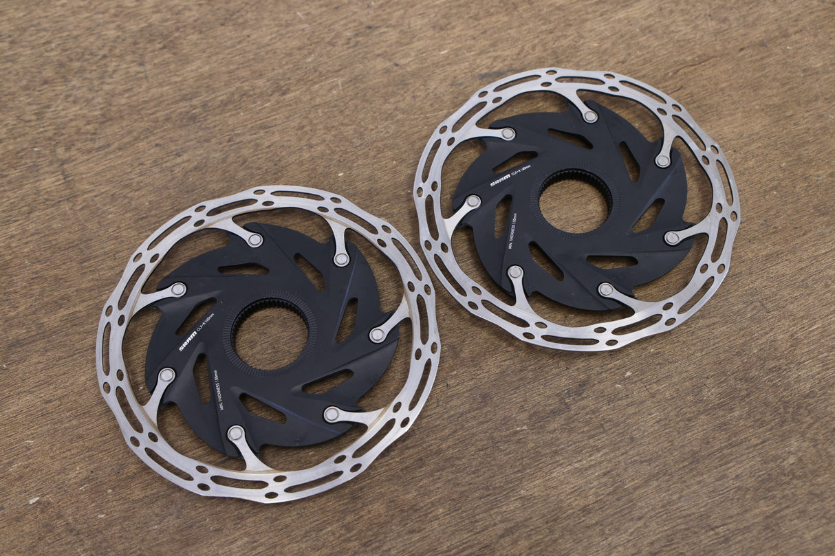 (2) 160mm SRAM CenterLine CLX-R Center Lock Disc Brake Rotors