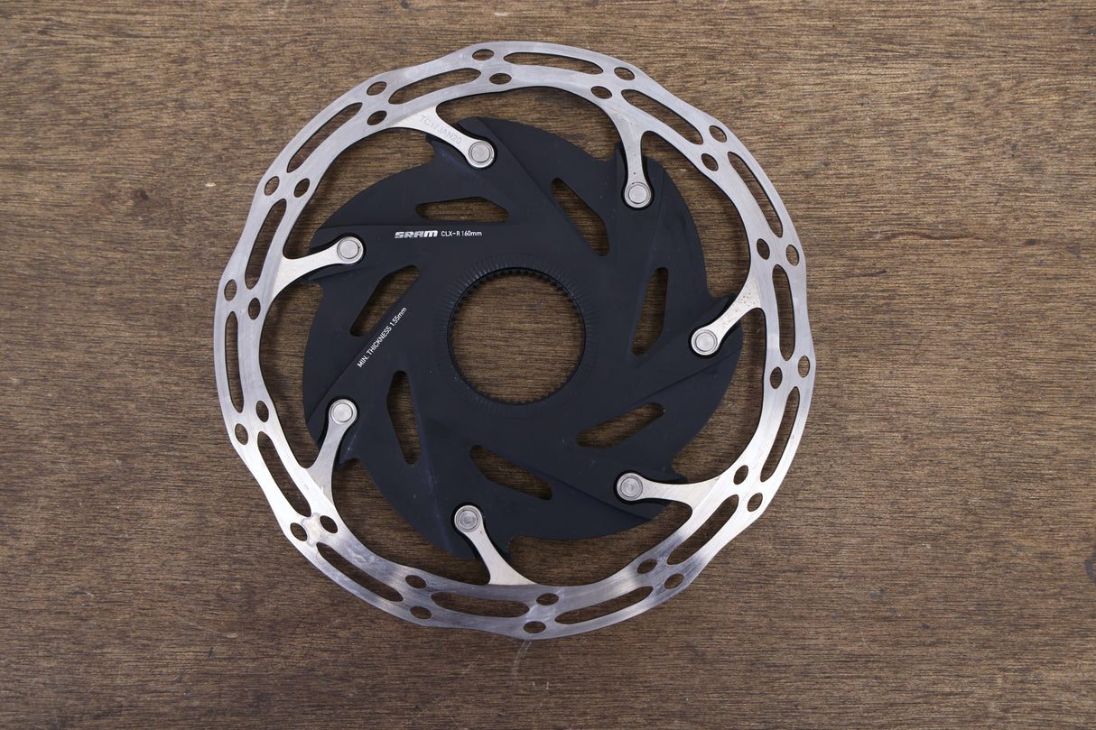 (2) 160mm SRAM CenterLine CLX-R Center Lock Disc Brake Rotors