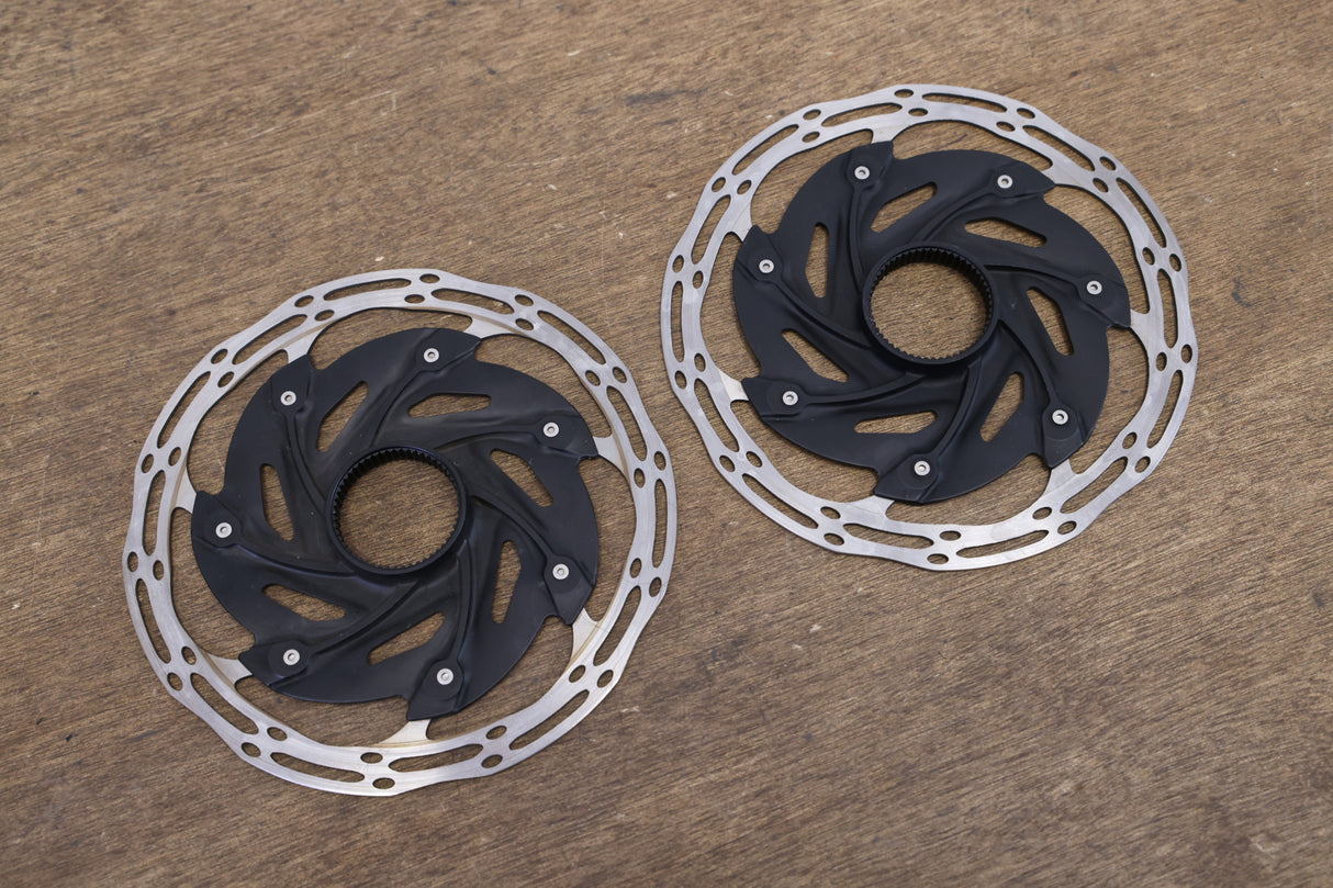 (2) 160mm SRAM CenterLine CLX-R Center Lock Disc Brake Rotors