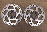 (2) 160mm Shimano SLX SM-RT70 Center Lock Disc Brake Rotors