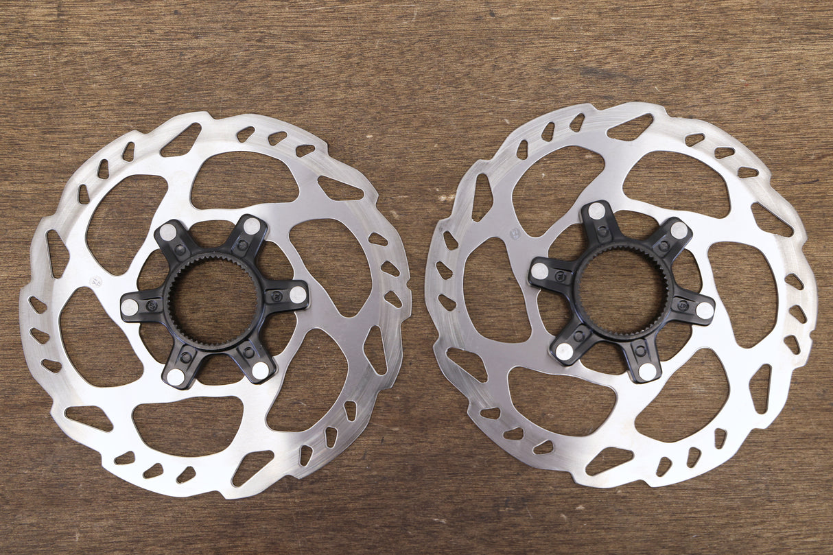 (2) 160mm Shimano SLX SM-RT70 Center Lock Disc Brake Rotors