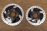 (2) 160mm/140mm Shimano Dura-Ace SM-RT900 Center Lock Disc Brake Rotors