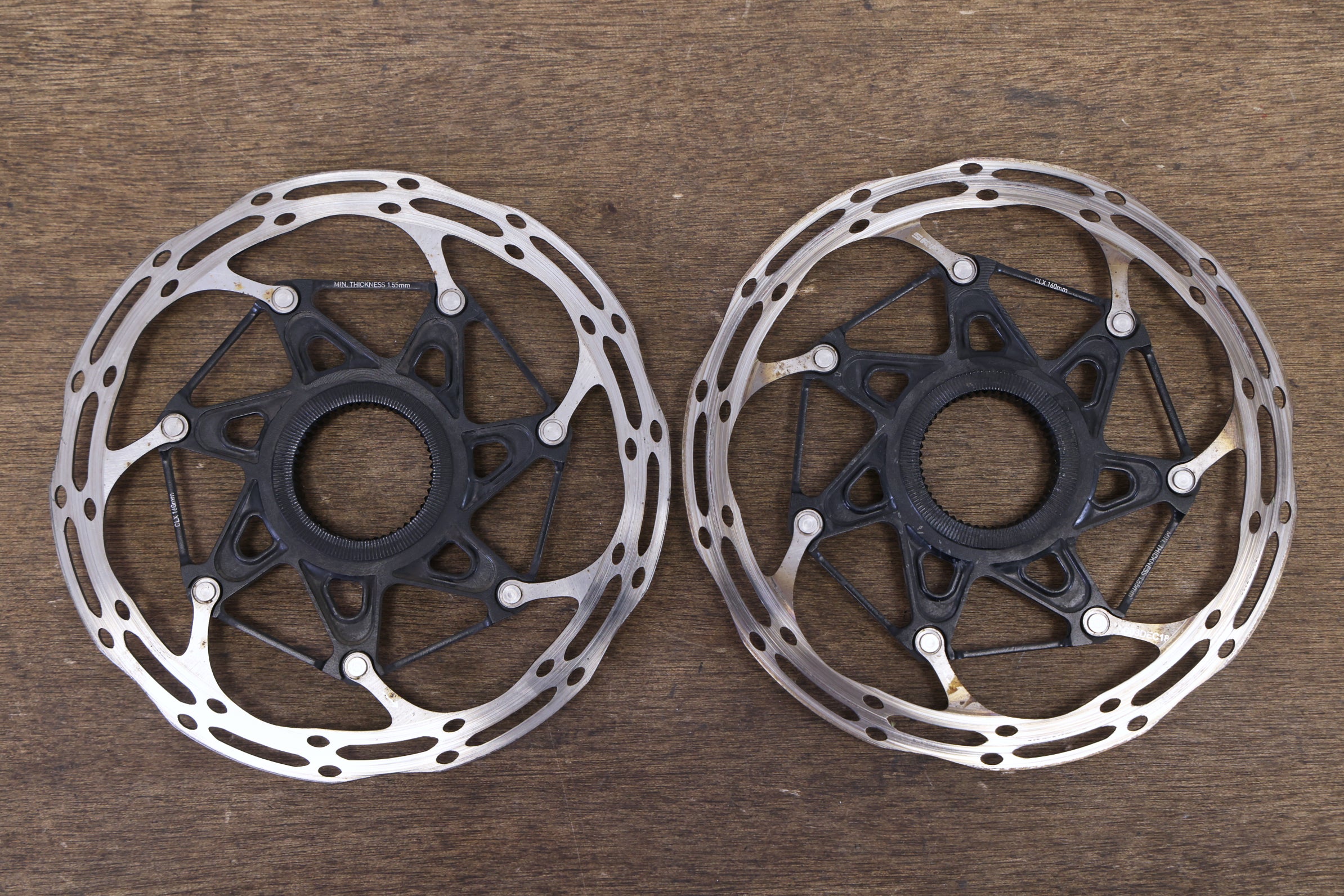 Disque De Frein SRAM Centerline - 160 Mm, Compatible Route Et VTT - Surface Lisse Et Silencieuse, Bords Arrondis