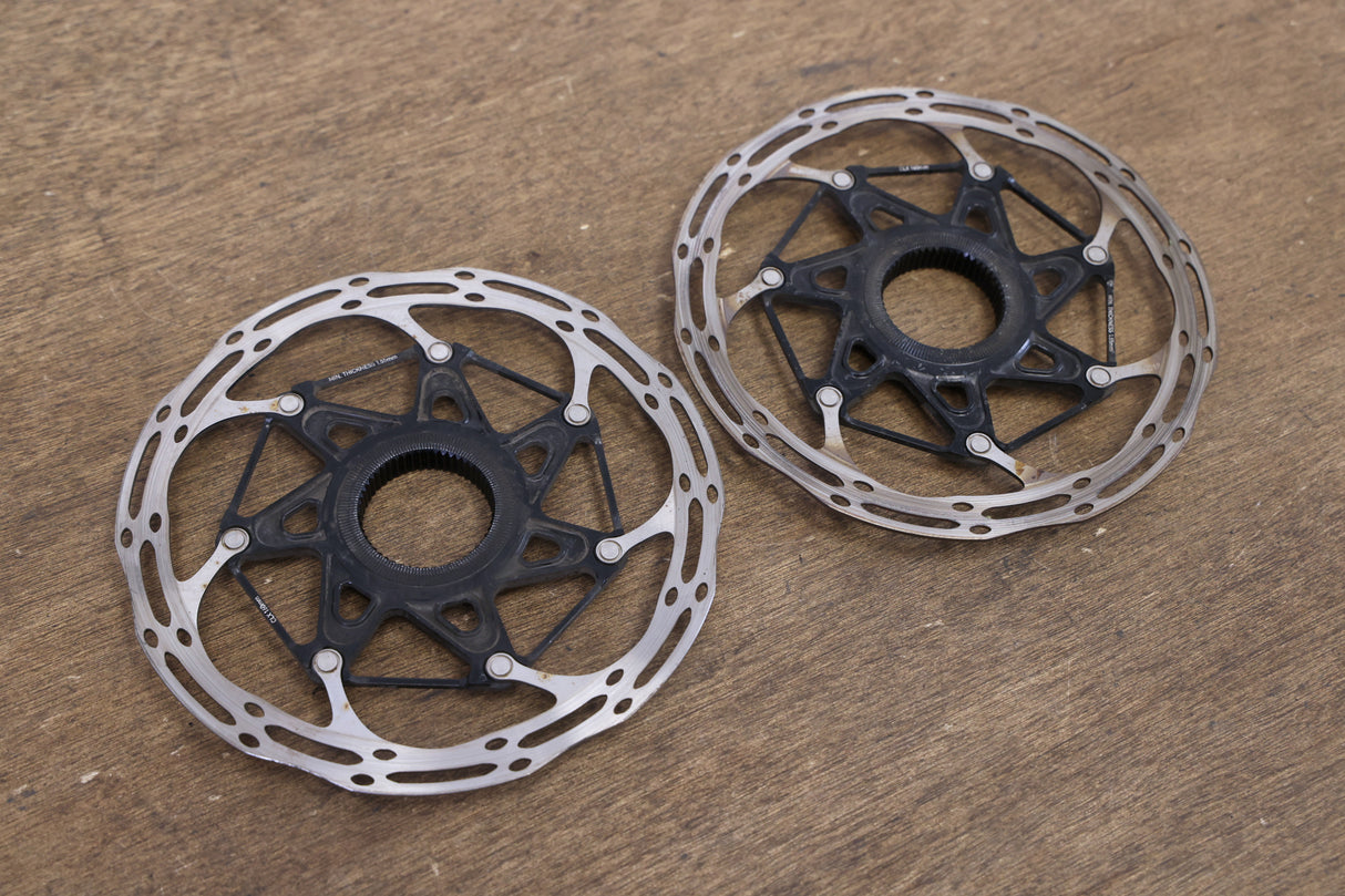 (2) 160mm SRAM CenterLine CLX Center Lock Disc Brake Rotors