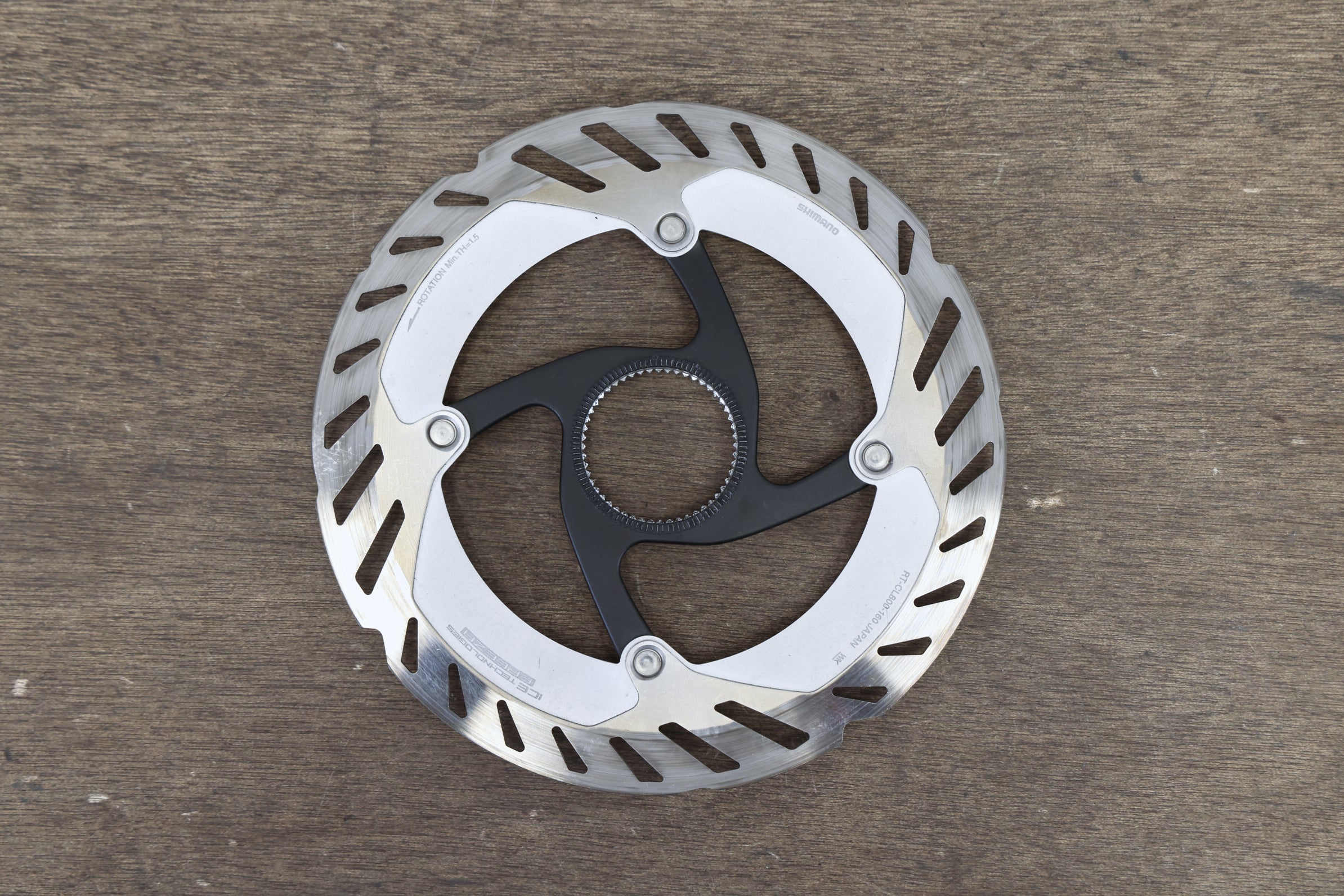 1) 160mm Shimano Ultegra/GRX RT-CL800-160 Center Lock Disc Brake