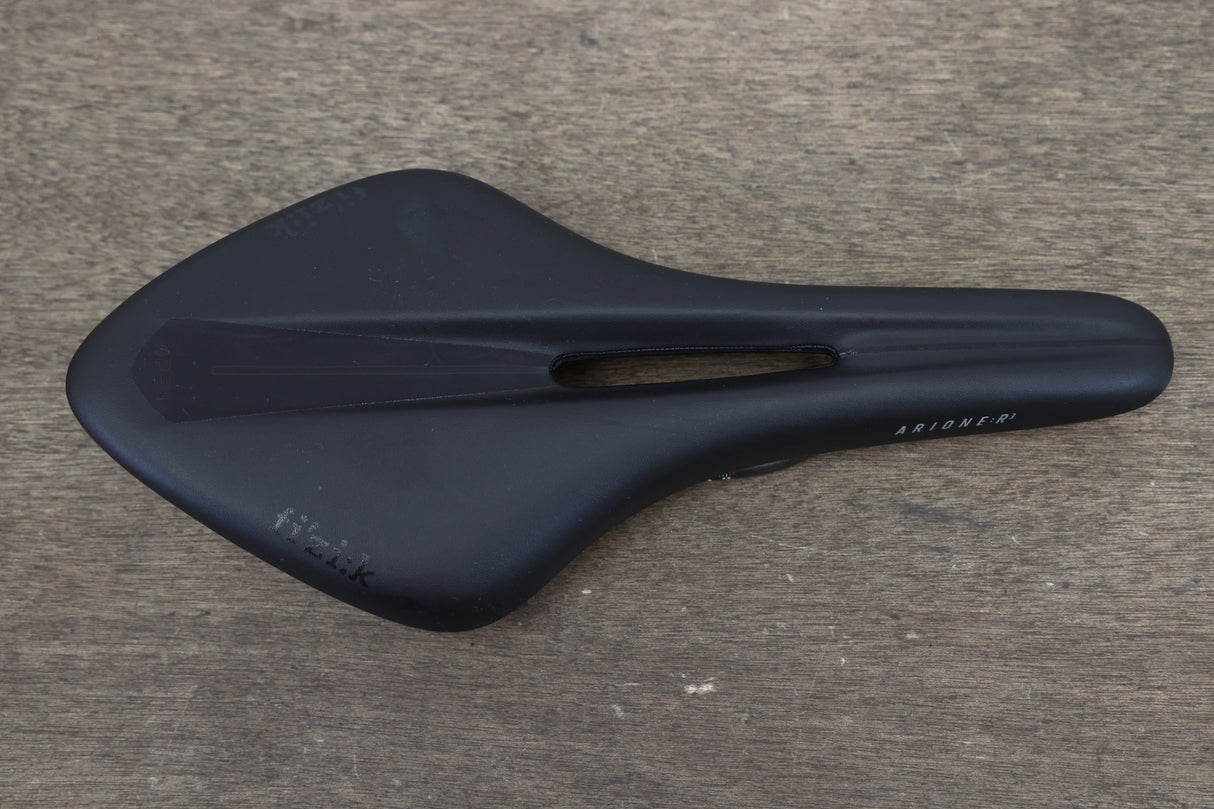 132mm Fizik Arione R3 Open Kium Rail Road Saddle 238g