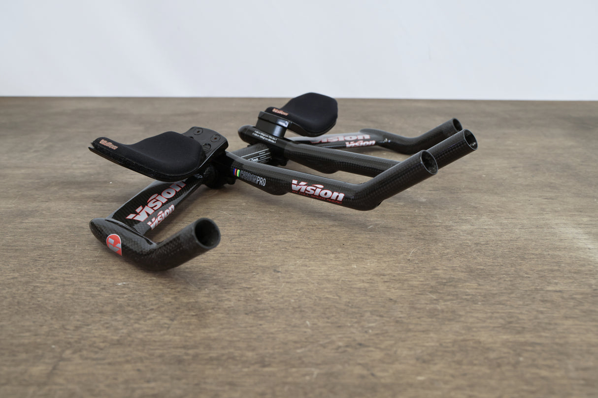 42cm Vision Carbon Aero TT Handlebar + Vision Carbon Pro Extensions TT Triathlon