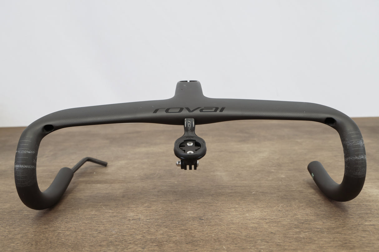 40cm 110mm Roval Rapide Carbon Integrated Barstem Handlebar 1 1/8"