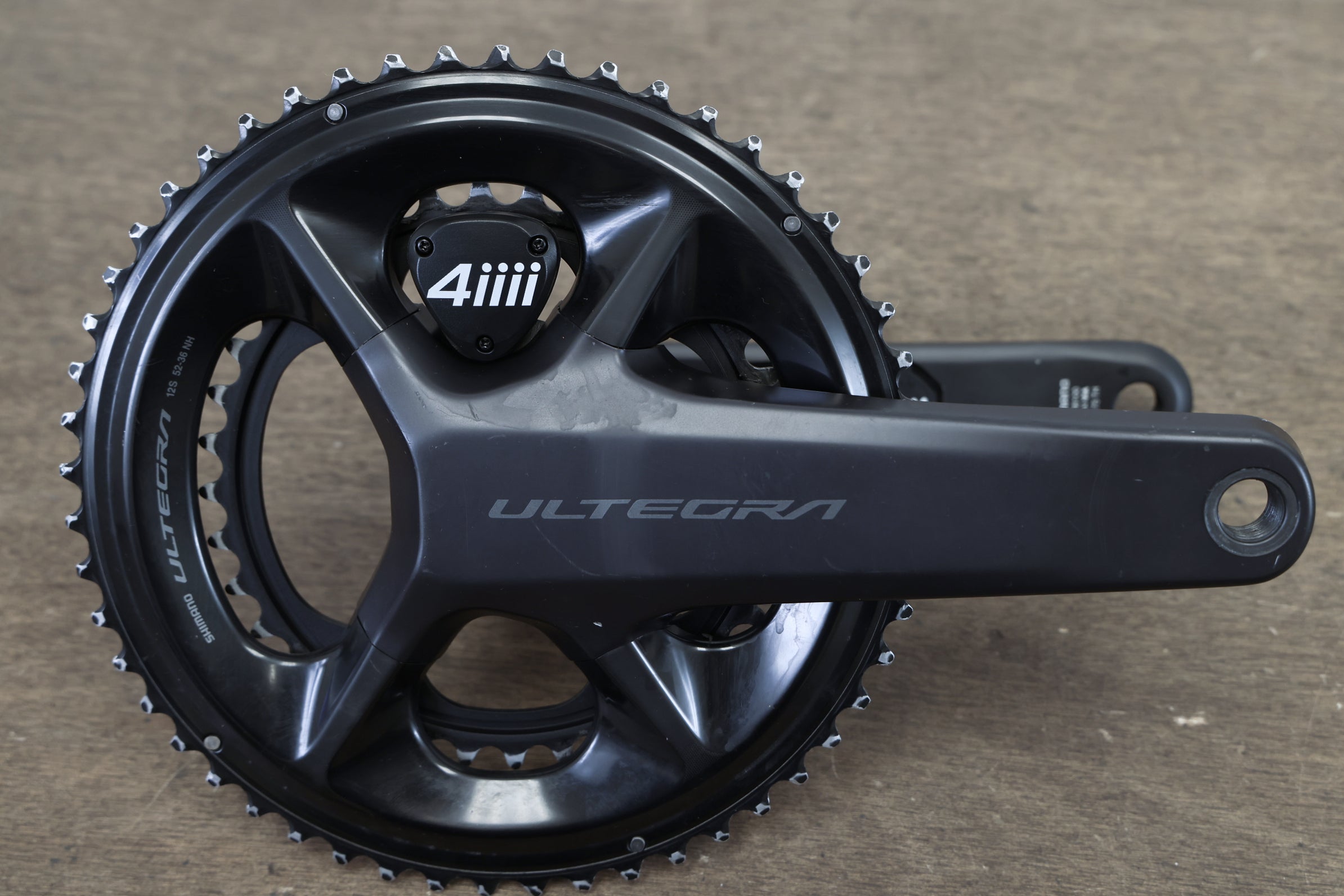 175mm 52/36T Shimano Ultegra FC-R8100 4iiii Power Meter 12 Speed