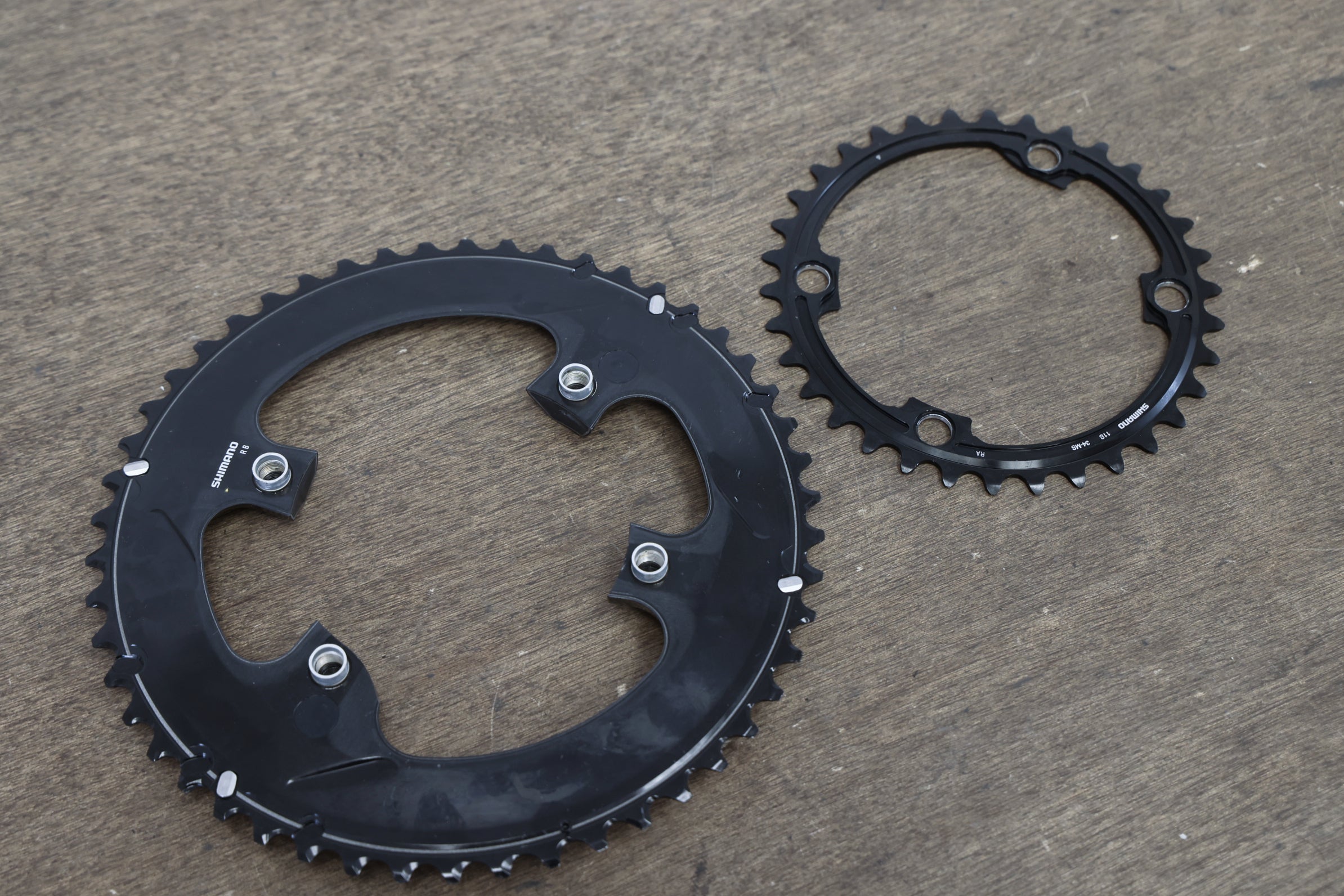 50/34T Shimano Dura-Ace FC-R9100 11 Speed Chainrings – Elevate Cycling