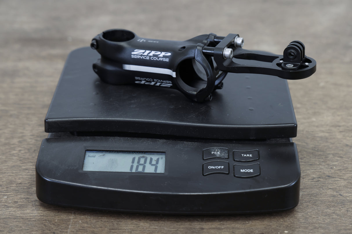 Zipp Service Course 80mm ±6 Degree Alloy Road Stem + Mount 184g 1 1/8" 31.8mm