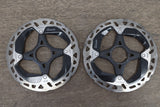 (2) 160mm Shimano XTR RT-MT900-S Center Lock Disc Brake Rotors